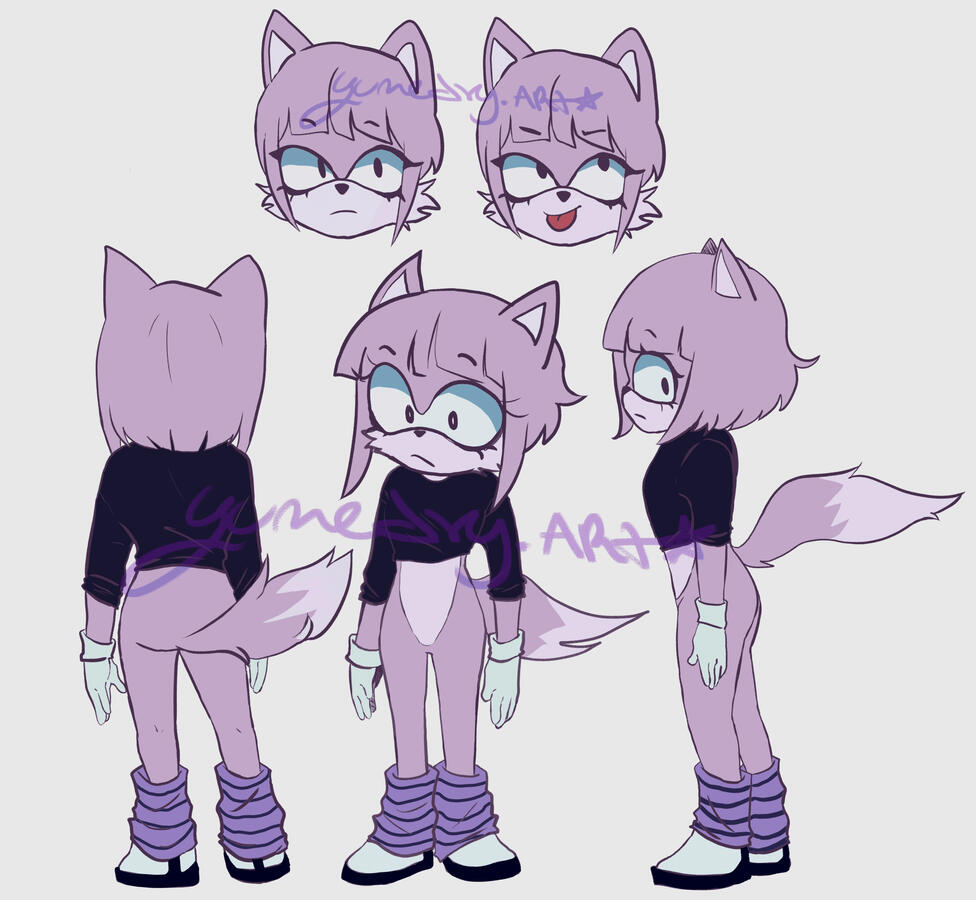Sonic Reference Sheet Full Color: 65$ (4961x4016)